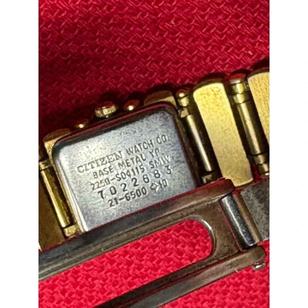 BEAUTIFUL‎ VINTAGE CLASSIC LADIES SIX JEWEL CITIZEN GOLD PLATED WATCH